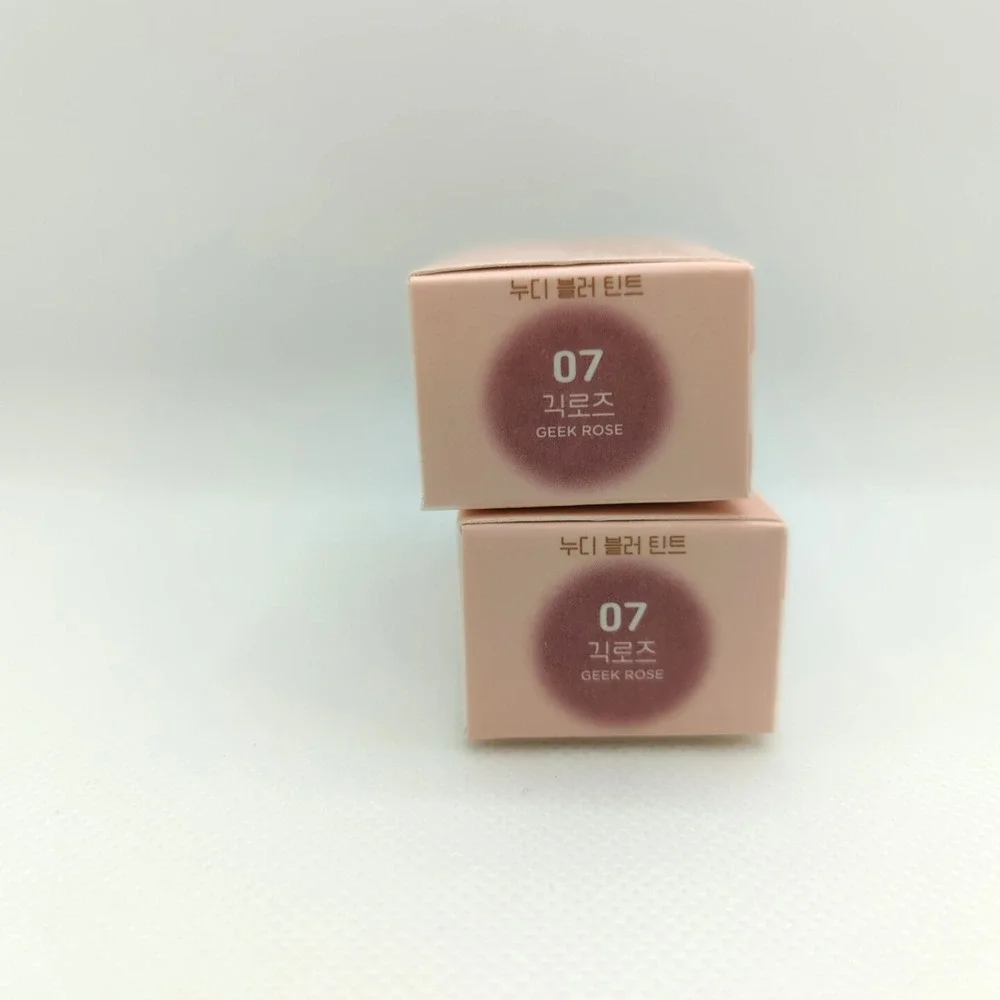 2 COLORGRAM Nude Blur Tint #07 Geek Rose ----Exp. 10/2026